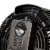 Comfort Zone® Black Turbo Fan Perspective: back