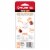 VELCRO® Brand Sticky Back for Fabrics Ovals - 8 Pack - White Perspective: back