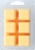 Candle-lite® Tropical Fruit Medley Highly Scented Wax Cubes Perspective: back