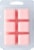 Candle-lite® Pink Shoreline Wax Cubes Perspective: back