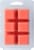 Candle-Lite® Sunlit Mandarin Berry Scented Wax Cubes Perspective: back