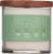 Candle-lite® Essential Elements® Wooden Wick Vibing & Thriving Jar Candle Perspective: back