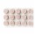 3M Scotch™ Felt Bumpers - Beige Perspective: back