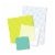 Post-it® Brand Study Note Pack - Assorted Perspective: back