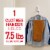 Command™ Folding Clothes Hanger 1 Hook 4 Strips Perspective: back