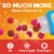 Emergen-C Kids Berry Bash Immune Support Gummies Perspective: back