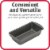 GoodCook® Medium Nonstick Loaf Pan Perspective: back