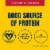 Barilla Protein+ (Plus) Cellentani Pasta Non-GMO and Kosher Certified Plant Based Protein Pasta Perspective: back