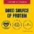 Barilla Protein+ (Plus) Spaghetti Pasta Non-GMO and Kosher Certified Plant Based Protein Pasta Perspective: back