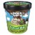 Ben & Jerry's Topped Thick Mint with Chocolate Cookies and Mint Chocolate Cookie Dough Ice Cream Perspective: back