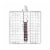 Hershey's Folding Handle Large S'mores Grilling Basket Perspective: back