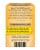 Yogi® Sweet Ginger Citrus Turmeric Vitality Tea Perspective: back