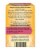 Yogi Spicy Hibiscus Blossom Positive Energy Organic Black Tea Bags Perspective: back