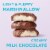 RUSSELL STOVER Easter Bunny Marshmallow Milk Chocolate Candy Rabbit Perspective: back