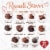 Russell Stover Assorted Milk & Dark Chocolates Red Foil Heart Valentine Candy Gift Box Perspective: back