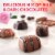 RUSSELL STOVER Valentine's Day Secret Lace Heart Assorted Milk & Dark Chocolate Gift Box Perspective: back