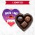 RUSSELL STOVER Valentine's Day Video Gamer Heart Assorted Milk & Dark Chocolate Gift Box Perspective: back