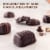 RUSSELL STOVER Assorted Dark Chocolate Gift Box, 9.4 oz Perspective: back