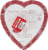 Russell Stover Valentine's Mixed Design Romantic Heart Perspective: back