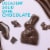 RUSSELL STOVER Easter Bunny Solid Dark Chocolate Candy Rabbit Perspective: back