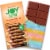 RUSSELL STOVER Joy Bites Peanut Butter Milk Chocolate Bar Perspective: back