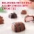 RUSSELL STOVER Christmas Fresh Classic Assorted Milk & Dark Chocolate Gift Tin Perspective: back