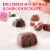 Russell Stover® Assorted Milk & Dark Chocolate Red Foil Heart Valentine Candy Git Box Perspective: back