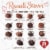 RUSSELL STOVER Valentine's Day Red Foil Heart Assorted Milk & Dark Chocolate Candy Gift Box Perspective: back