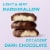 RUSSELL STOVER Easter Marshmallow Dark Chocolate Candy Easter Egg Perspective: back