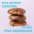 RUSSELL STOVER Easter Caramel Milk Chocolate Candy Easter Egg Perspective: back