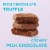 RUSSELL STOVER Easter Chocolate Truffle Milk Chocolate Candy Easter Egg Perspective: back