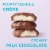 Russell StoverÂ® Milk Chocolate Vanilla Creme Easter Egg Perspective: back