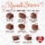 RUSSELL STOVER Valentine's Day Red Foil Heart Assorted Milk Chocolate Candy Gift Box Perspective: back