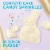 RUSSELL STOVER Easter Bunny Solid White Fudge Confetti Cake Candy Rabbit Perspective: back