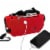 Jensen Portable Weather Radio,Color Red JEP-650 Perspective: back