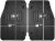 Armor All Custom Access 2-Pce Black All Season Truck/SUV Rubber Floor Mat Perspective: back