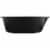 Custom Accessories 6 Qt Black Polyethylene Oil Drain Pan 31118 Perspective: back