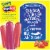 Popsicle® Simply Strawberry & Raspberry Ice Pops Perspective: back