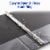 Avery® Durable Clear Cover Binder - White Perspective: back