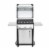 Weber Spirit S-315 Stainless Steel 3 Burner 32,000 BTUs Liquid Propane Gas Grill Perspective: back