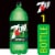 7UP® Lemon Lime Zero Sugar Soda Bottle Perspective: back