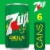 7UP Lemon Lime Caffeine-Free Soda Mini Cans Perspective: back