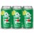 7UP® Simple Lemon Lime Soda Mini Cans Perspective: back