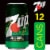 7UP® Lemon Lime Zero Sugar Soda Cans Perspective: back
