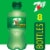 7UP Lemon Lime Caffeine-Free Soda Bottles Perspective: back