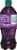 Crush Grape Soda Bottle Perspective: back