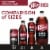 Dr Pepper Zero Sugar Soda Cans Perspective: back