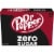 Dr Pepper® Zero Sugar Soda Cans Perspective: back