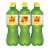 Sun Drop Diet Citrus Soda Bottles Perspective: back