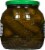Kuhne Josher Garlic Barrel Pickles Perspective: back